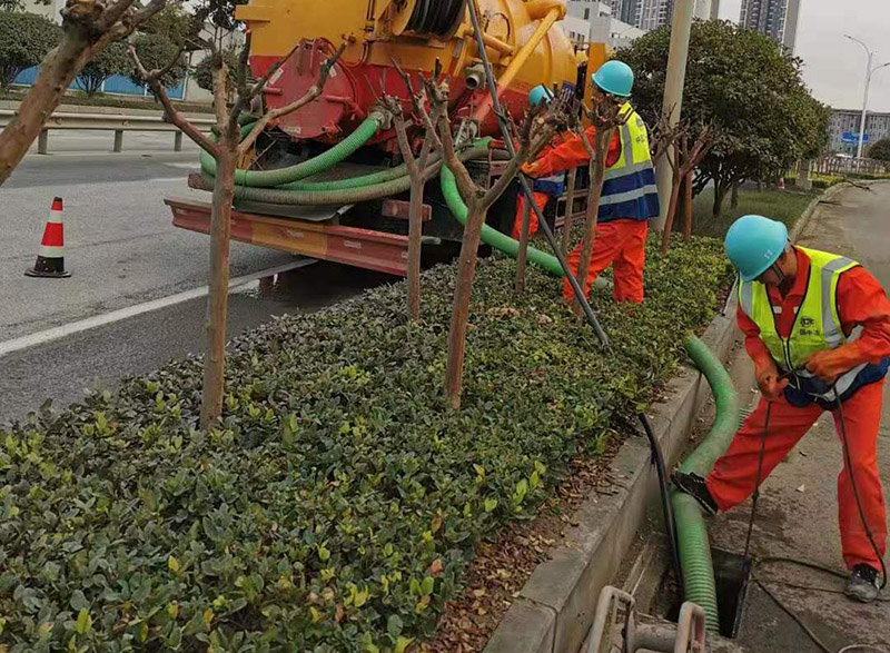 神湾镇市政管道清淤